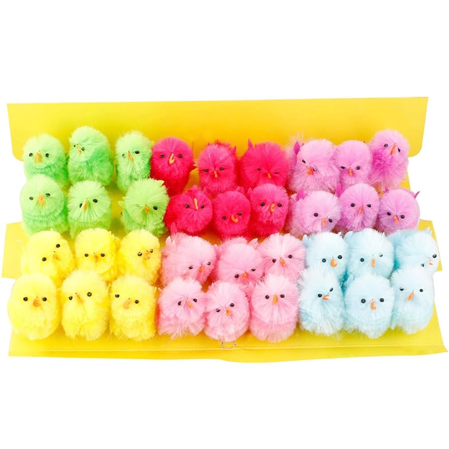 Amazon.co.jp: [Eigell] 36個 イースターひよこ デコレーション